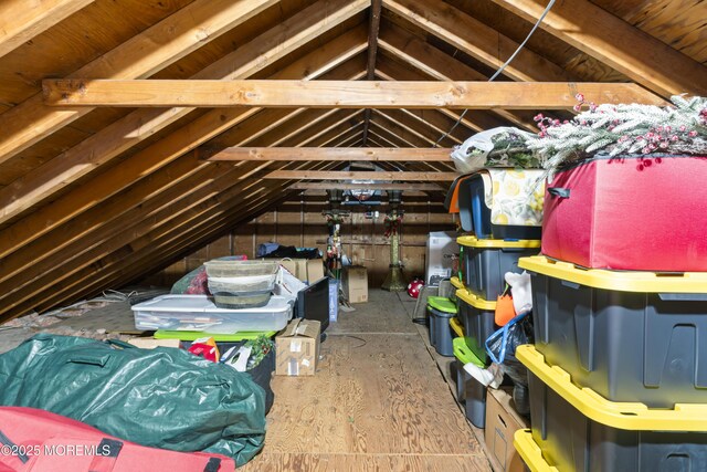 4 Whitman Rd, Morganville, NJ 07751 - view of unfinished attic