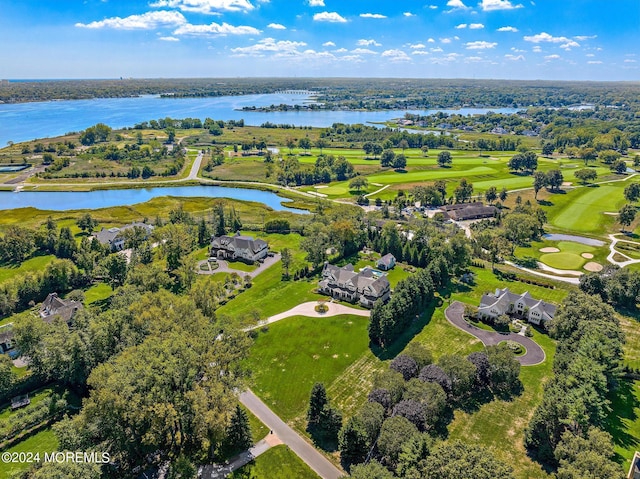 20 Conover Ln, Rumson, NJ 07760 - drone / aerial view featuring a water view