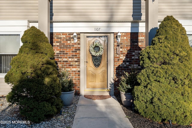 1107 Frontage Rd, Toms River, NJ 08753 - entrance to property featuring brick siding