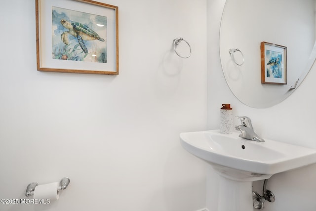 30 Elder St, Mantoloking, NJ 08738 - bathroom with a sink