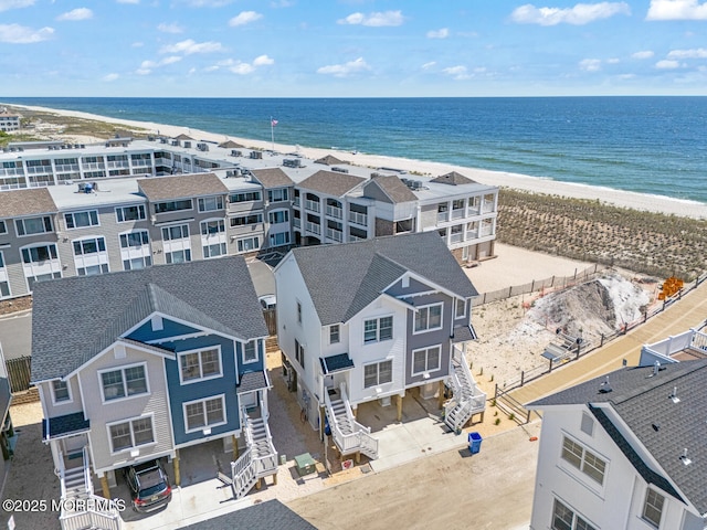 30 Elder St, Mantoloking, NJ 08738 - aerial view of waterfront with a beach