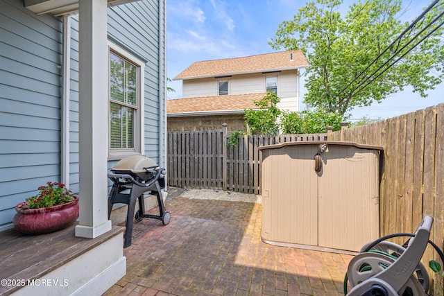 91 Cookman Ave, Ocean Grove, NJ 07756 - view of patio / terrace featuring a grill