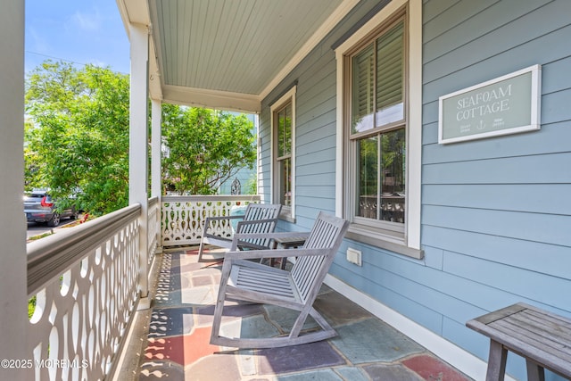 91 Cookman Ave, Ocean Grove, NJ 07756 - view of covered porch