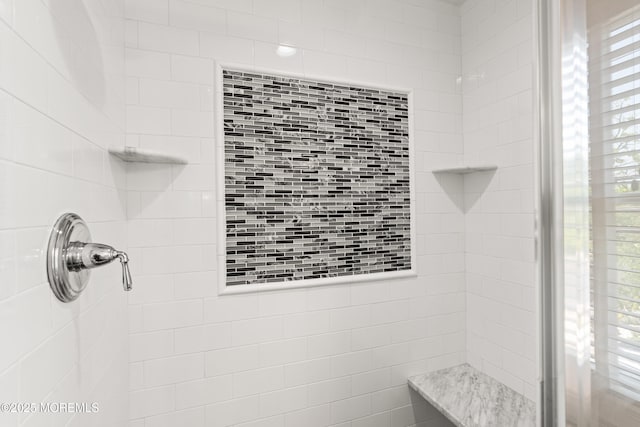 91 Cookman Ave, Ocean Grove, NJ 07756 - bathroom view of a tile shower