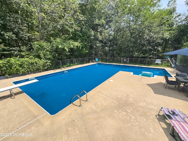 785 Bennetts Mills Rd, Jackson, NJ 08527 - view of pool with a patio and a diving board