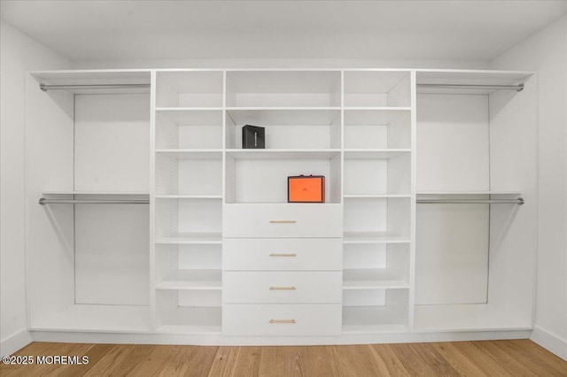 view of closet