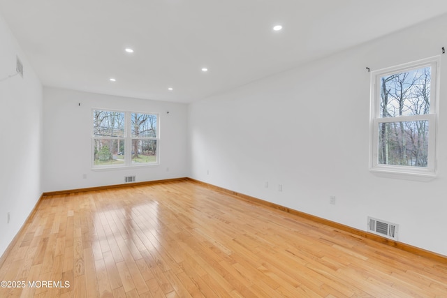 115 Leesville Rd, Jackson, NJ 08527 - empty room featuring visible vents and light wood finished floors
