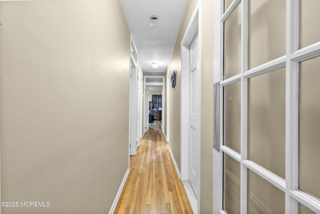 2776 John F Kennedy Blvd, Jersey City, NJ 07306 - corridor featuring baseboards and light wood-type flooring