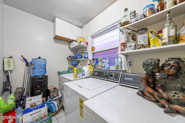 2776 John F Kennedy Blvd, Jersey City, NJ 07306 - washroom with cabinet space and washer and dryer