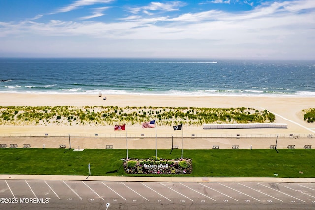 water view with local beach