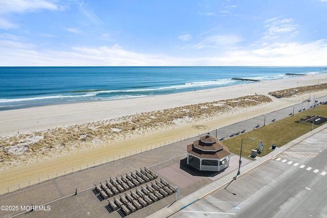 water view featuring nearby beach