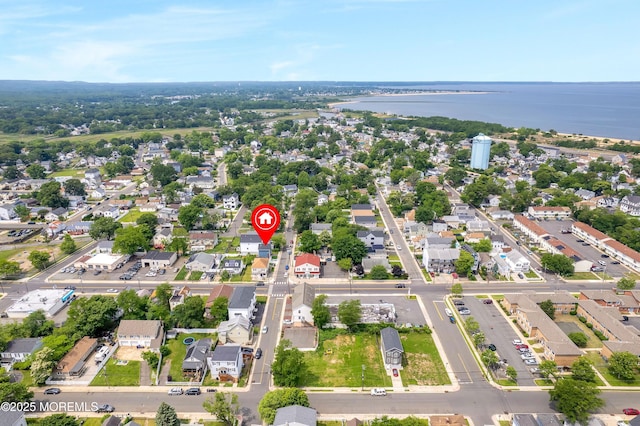 42 W Shore St, Keansburg, NJ 07734 - aerial perspective of suburban area featuring a nearby body of water