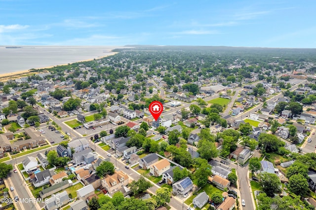42 W Shore St, Keansburg, NJ 07734 - view of property location with a large body of water and nearby suburban area