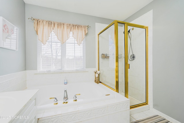 19 Summerhill Ave, Jackson, NJ 08527 - bathroom with a stall shower and a garden tub
