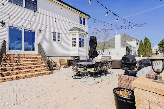 19 Summerhill Ave, Jackson, NJ 08527 - view of patio featuring outdoor dining area and grilling area