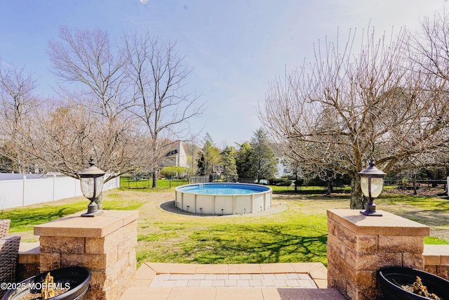 19 Summerhill Ave, Jackson, NJ 08527 - exterior space with an outdoor pool and fence
