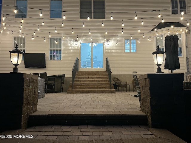 19 Summerhill Ave, Jackson, NJ 08527 - rear view of house featuring a patio area and entry steps