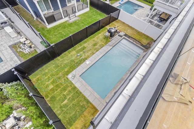 18 Seaview Ave, Long Branch, NJ 07740 - bird's eye view of a pool