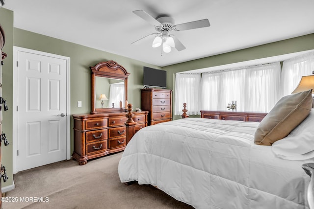 265 Marigold Ct, Toms River, NJ 08757 - bedroom featuring carpet and ceiling fan