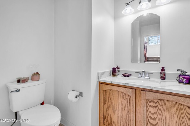 265 Marigold Ct, Toms River, NJ 08757 - bathroom with toilet and vanity