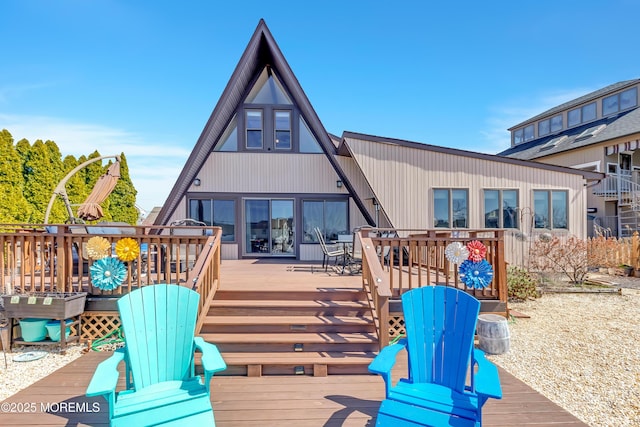 148 Royal Dr, Brick, NJ 08723 - view of wooden deck