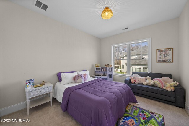 61 Windermere Rd, Lincroft, NJ 07738 - bedroom featuring baseboards, visible vents, and carpet