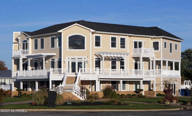 300 W Concourse, Neptune Township, NJ 07753 - view of property featuring stairway