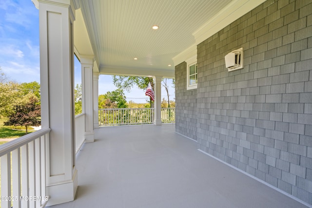 11 Beacon Hill Rd, Atlantic Highlands, NJ 07716 - view of patio / terrace featuring covered porch