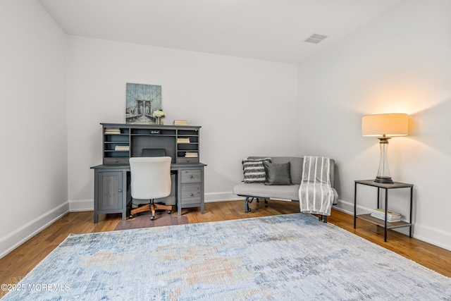 11 Beacon Hill Rd, Atlantic Highlands, NJ 07716 - home office featuring baseboards and wood finished floors