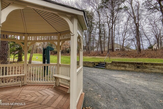 1792 Buttonwood Ave, Toms River, NJ 08755 - view of community with a gazebo and a lawn