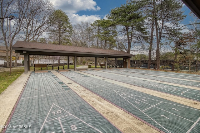 1792 Buttonwood Ave, Toms River, NJ 08755 - view of property's community with covered parking and shuffleboard