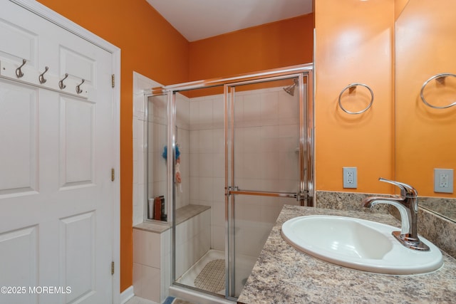 439 Sophee Ln, Lakewood, NJ 08701 - full bath with a sink and a stall shower