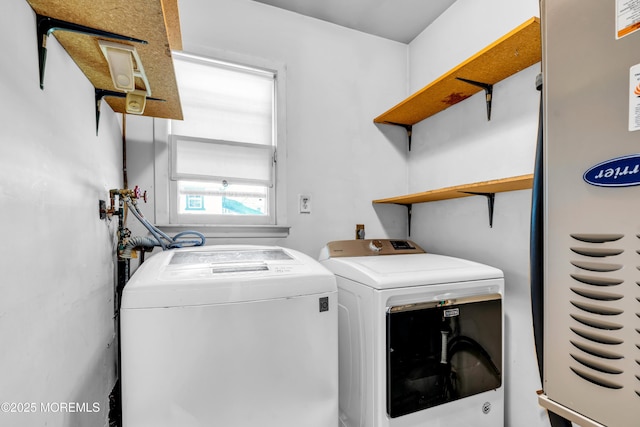 35 Tara Lin Dr, Hazlet, NJ 07730 - laundry area featuring separate washer and dryer