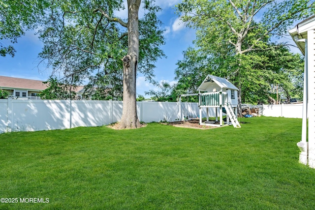 35 Tara Lin Dr, Hazlet, NJ 07730 - view of yard with a playground