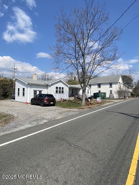 18 Arneytown Hornerstown Rd, Cream Ridge, NJ 08514 - view of front of property with driveway