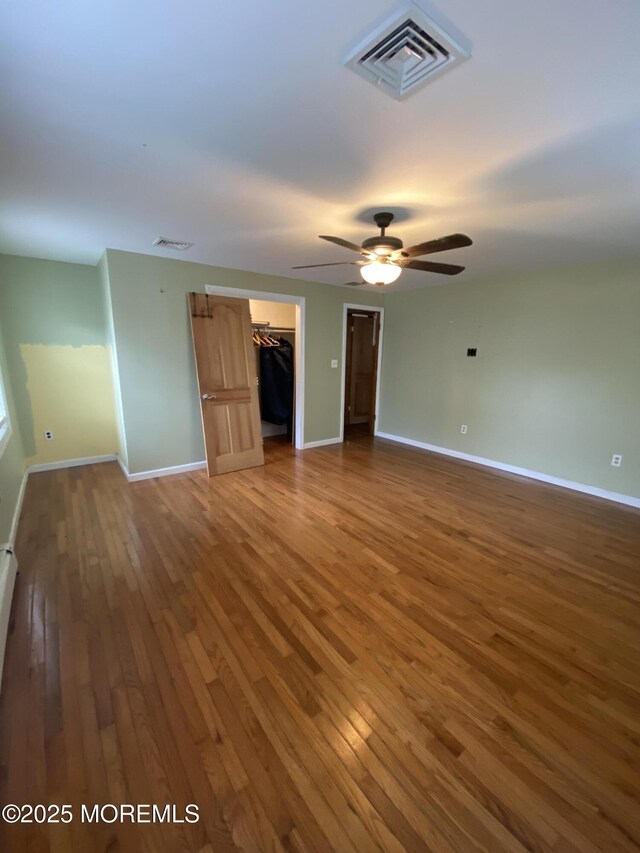 18 Arneytown Hornerstown Rd, Cream Ridge, NJ 08514 - interior space featuring hardwood / wood-style floors, baseboards, and visible vents