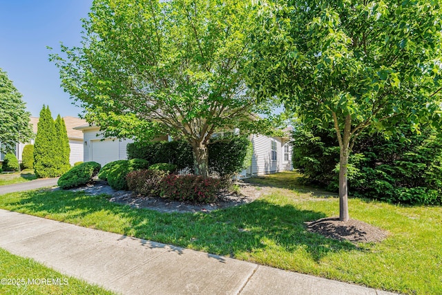108 Belvedere Dr N, Manchester, NJ 08759 - view of front of house with an attached garage and a front yard