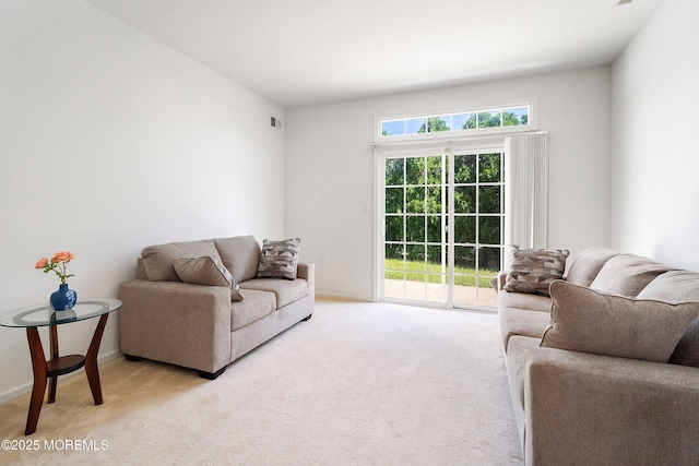 108 Belvedere Dr N, Manchester, NJ 08759 - living area with light colored carpet and baseboards
