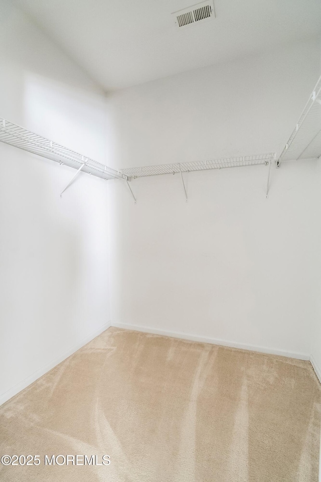 108 Belvedere Dr N, Manchester, NJ 08759 - walk in closet featuring visible vents and light colored carpet