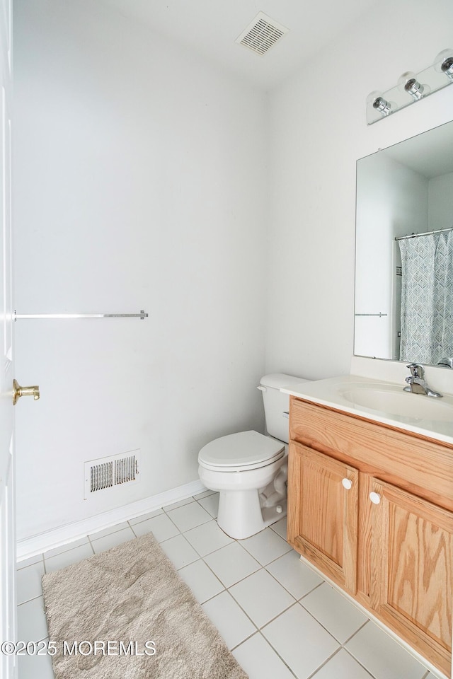 108 Belvedere Dr N, Manchester, NJ 08759 - full bath featuring tile patterned floors, vanity, visible vents, and toilet