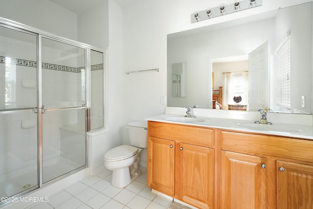 108 Belvedere Dr N, Manchester, NJ 08759 - full bathroom featuring a stall shower, a sink, and toilet
