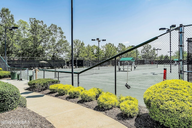 108 Belvedere Dr N, Manchester, NJ 08759 - view of tennis court featuring fence