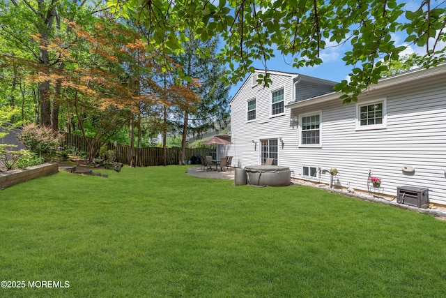 rear view of property with a patio area