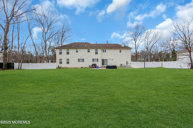 view of back of property