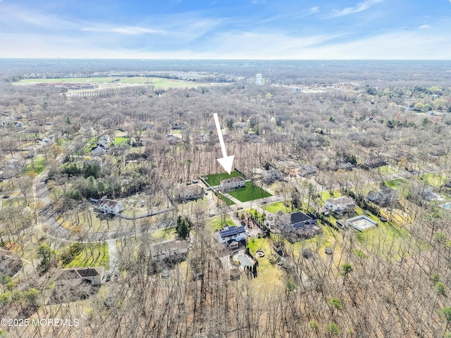 aerial view