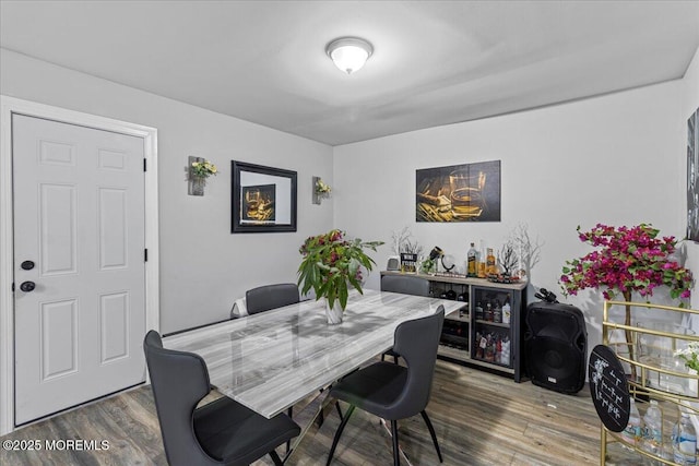 380 Evergreen Dr, Brick, NJ 08723 - dining room with wood finished floors