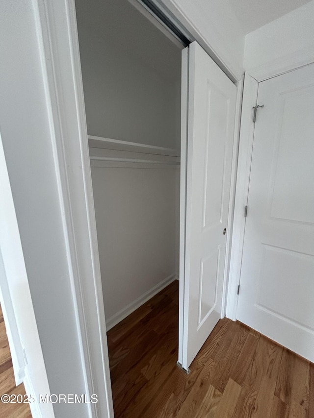 view of closet