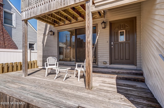 21 Brown Ave Unit 1, Lavallette, NJ 08735 - view of deck