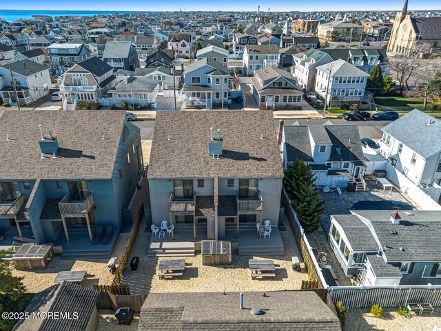 21 Brown Ave Unit 1, Lavallette, NJ 08735 - bird's eye view with a residential view