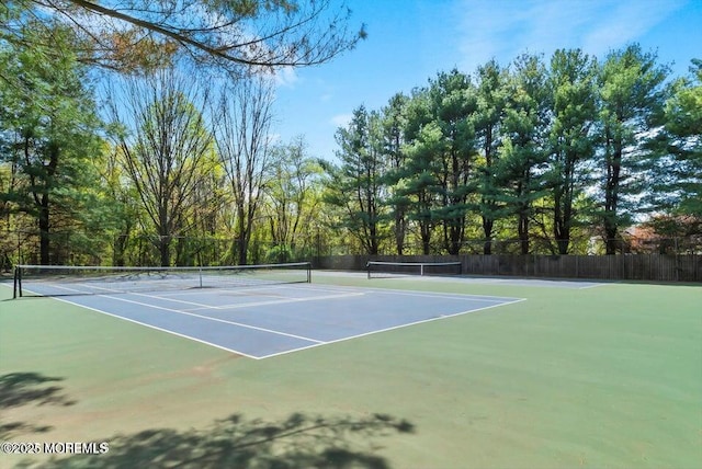 204 Kentucky Way, Freehold, NJ 07728 - view of tennis court featuring fence and community basketball court